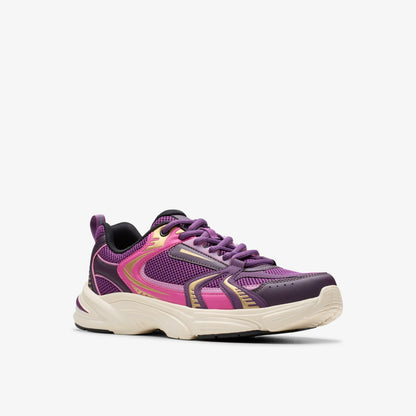 Clarks Value / Crafton Move Youth Purple Combination
