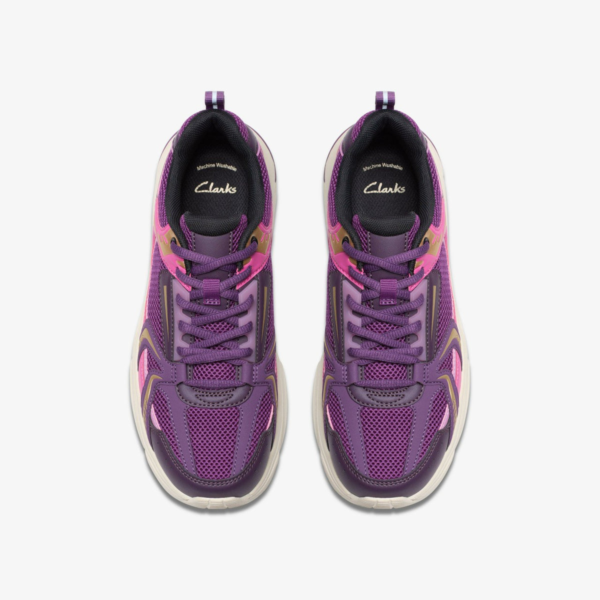 Clarks Value / Crafton Move Youth Purple Combination