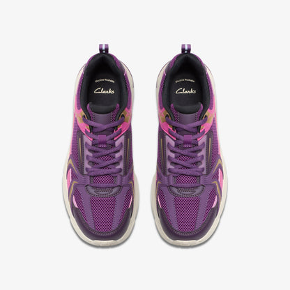 Clarks Value / Crafton Move Youth Purple Combination