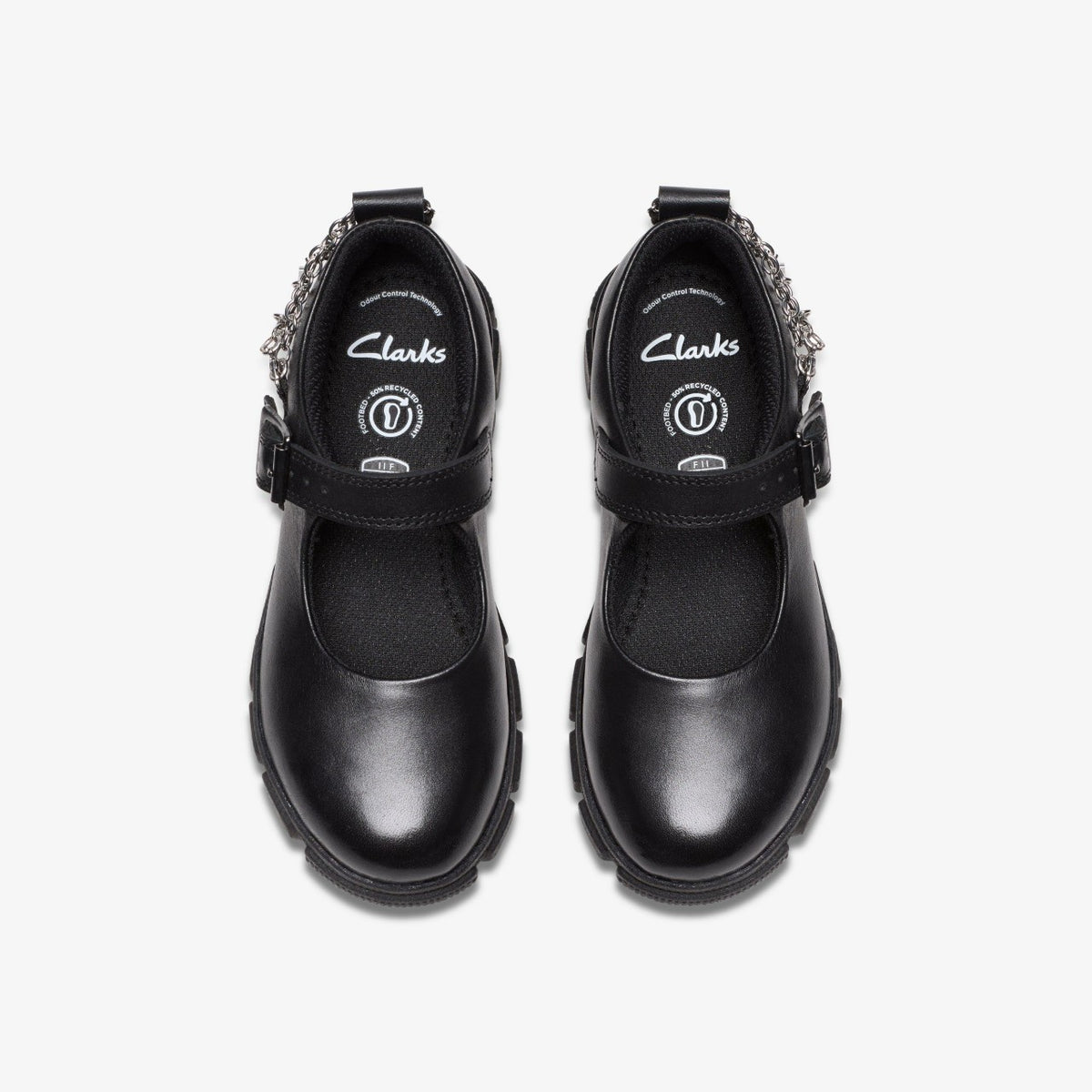 Clarks Deals / Evyn Pure Kid Black Leather