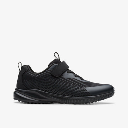Clarks Featured / Deyes Dash Youth Black/Black