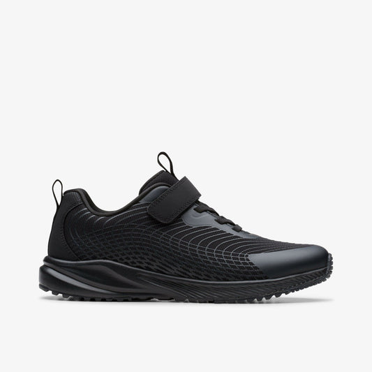 Clarks Featured / Deyes Dash Youth Black/Black