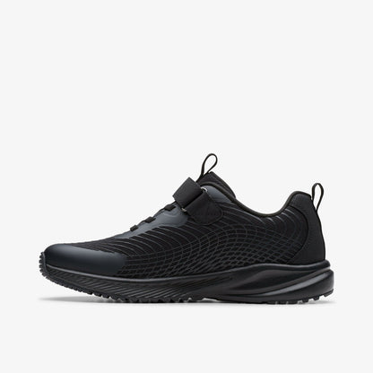 Clarks Featured / Deyes Dash Youth Black/Black