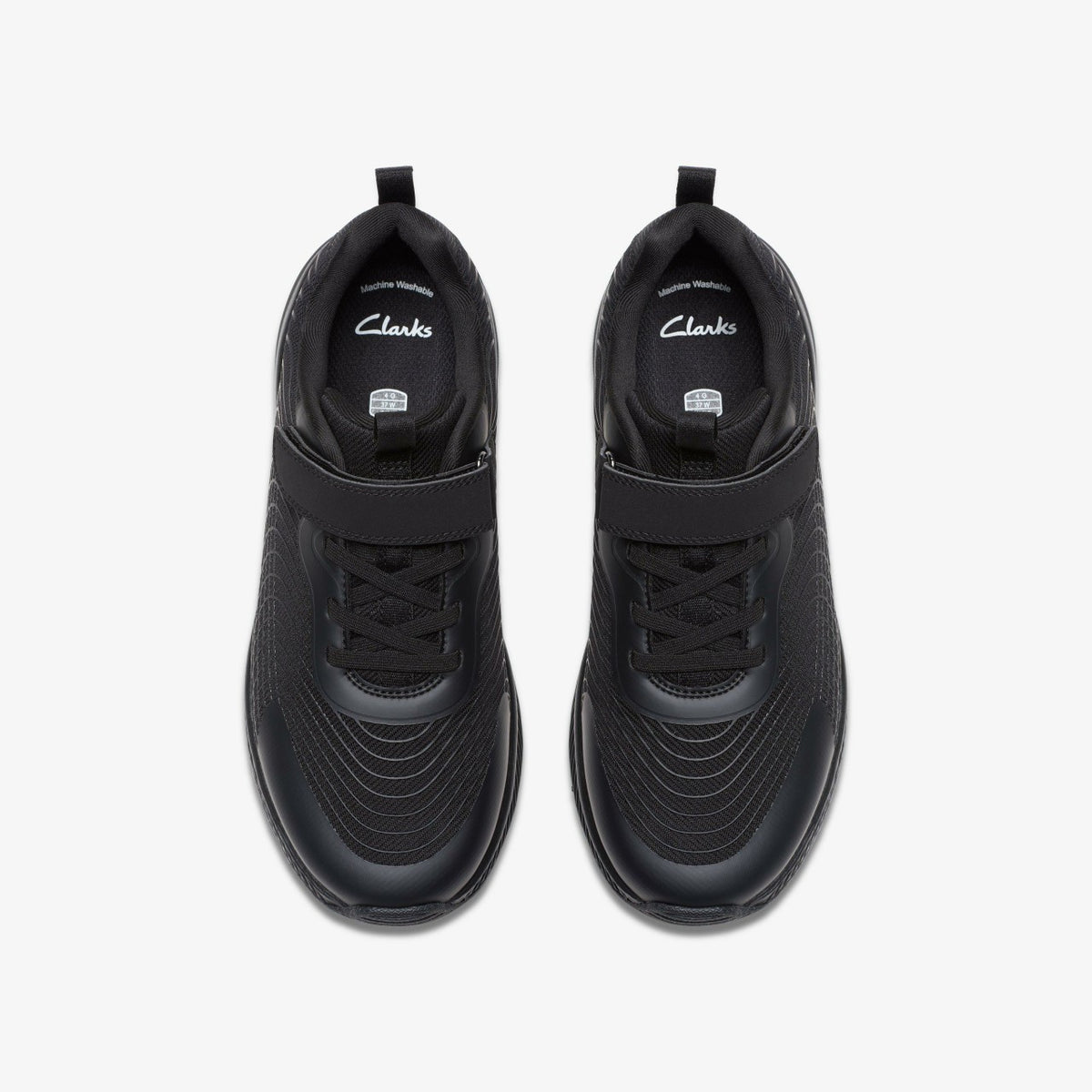 Clarks Featured / Deyes Dash Youth Black/Black