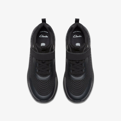 Clarks Featured / Deyes Dash Youth Black/Black