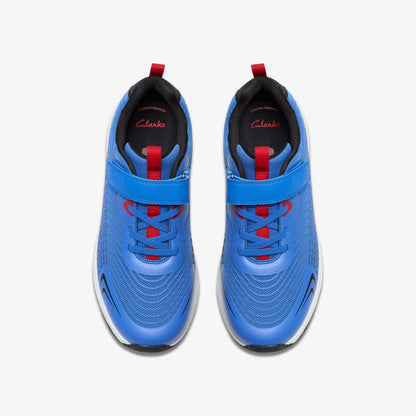 Clarks Featured / Deyes Dash Youth Blue Synthetic