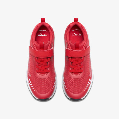 Clarks Premium / Deyes Dash Youth Red Synthetic