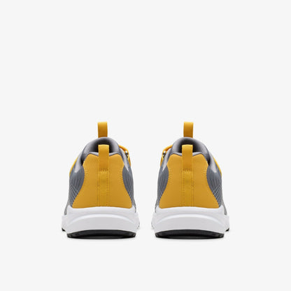 Clarks New / Deyes Dash Youth Grey Synthetic