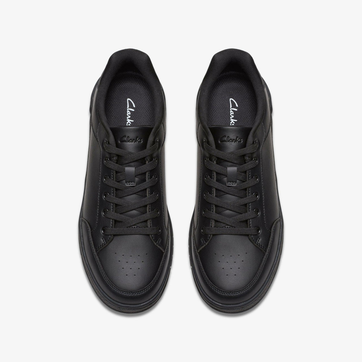 Clarks Signature / Check Lace Black