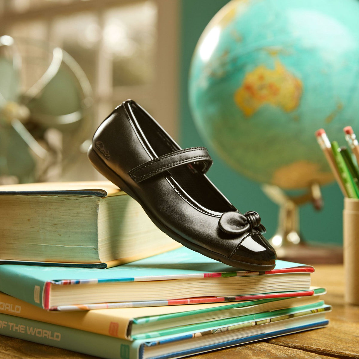 Clarks Everyday / Dance Beam Kid Black