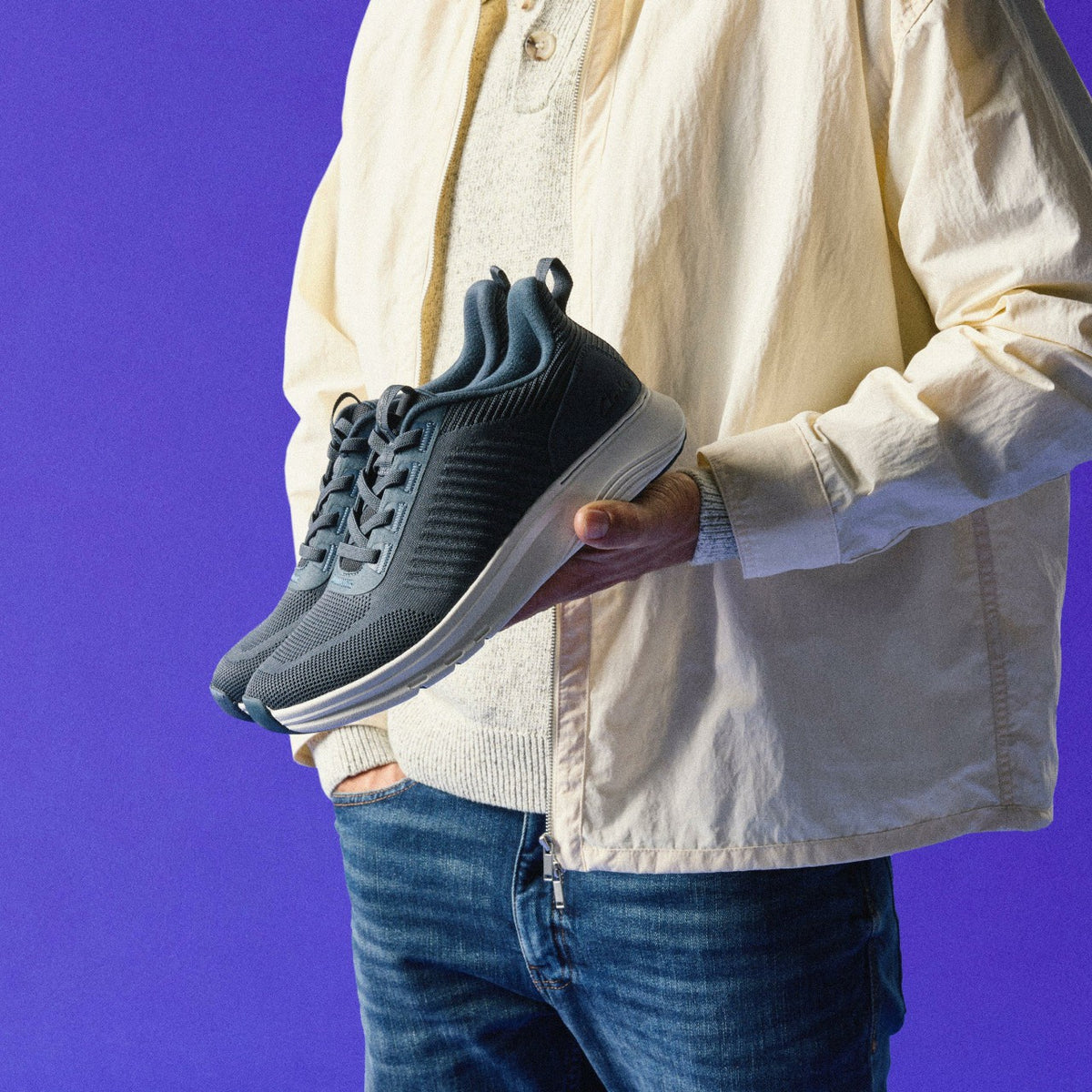 Clarks Everyday / Motion Trek LT Navy Knit