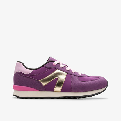 Clarks Best Seller / Jaspen Vibe Youth Purple