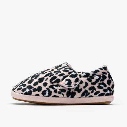 Clarks Great Value / Fluffy Snug Kid Blush Pink Print