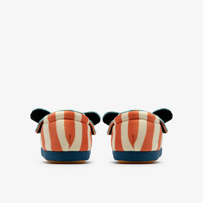 Clarks Trusted / Fluffy Snug Toddler Orange Combination