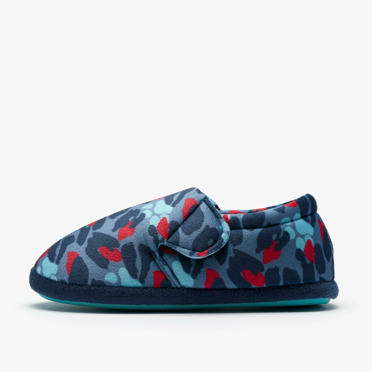Clarks Top Pick / Fluffy Snug Kid Blue Camo Combination