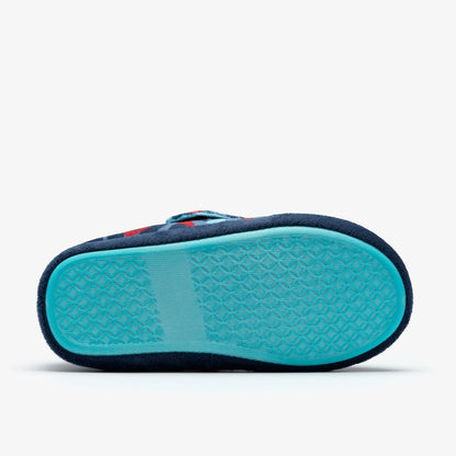 Clarks Top Pick / Fluffy Snug Kid Blue Camo Combination