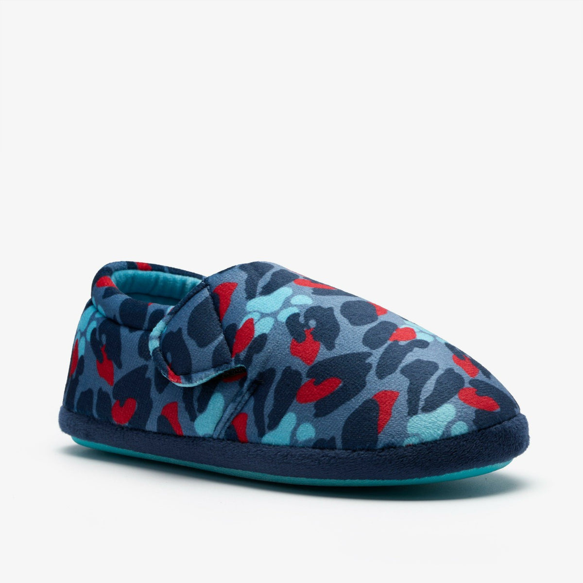 Clarks Top Pick / Fluffy Snug Kid Blue Camo Combination