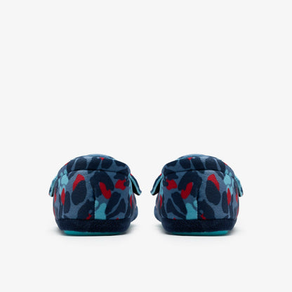 Clarks Top Pick / Fluffy Snug Kid Blue Camo Combination