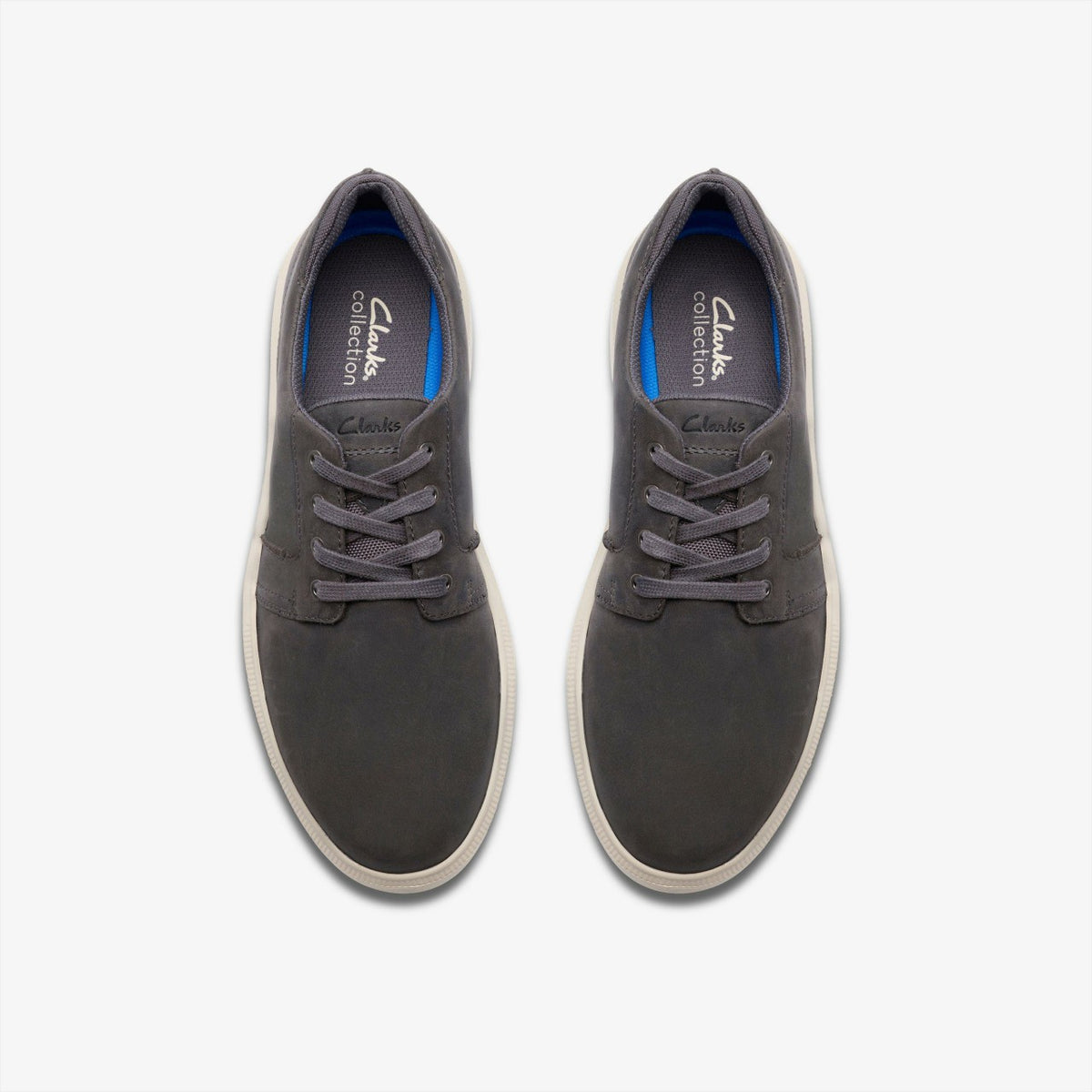 Clarks Special Offer / Brodin Seam Dark Grey Leather