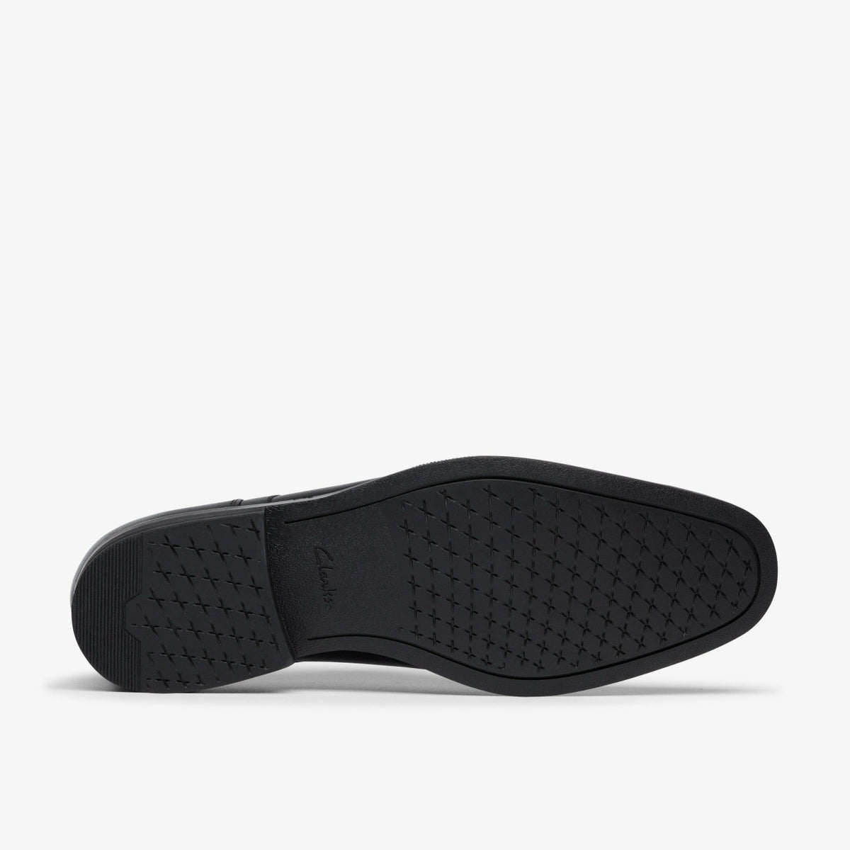 Clarks Recommended / Paulton Cap Black Leather