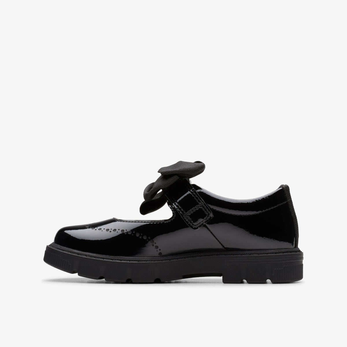 Clarks Great Value / Lorcam Jane Kid Black Patent