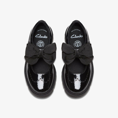 Clarks Great Value / Lorcam Jane Kid Black Patent