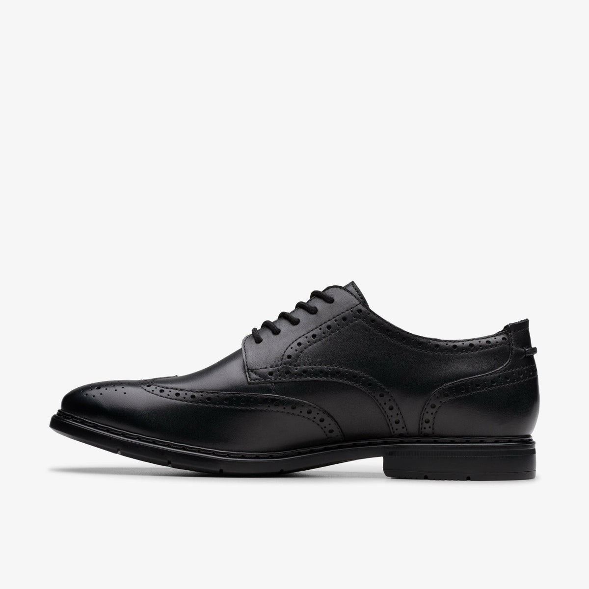 Clarks Trending / Banbury Tip Black Leather