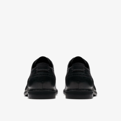 Clarks Trending / Banbury Tip Black Leather
