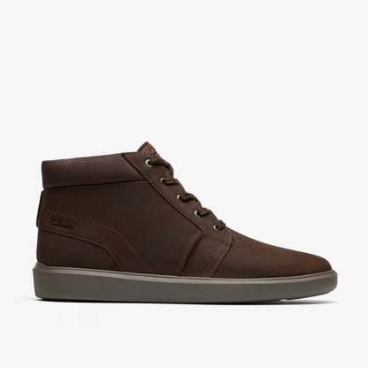 Clarks Recommended / Brodin Mid Dark Brown Leather