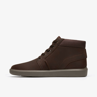 Clarks Recommended / Brodin Mid Dark Brown Leather