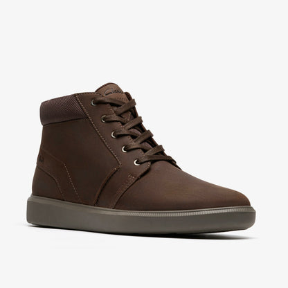 Clarks Recommended / Brodin Mid Dark Brown Leather