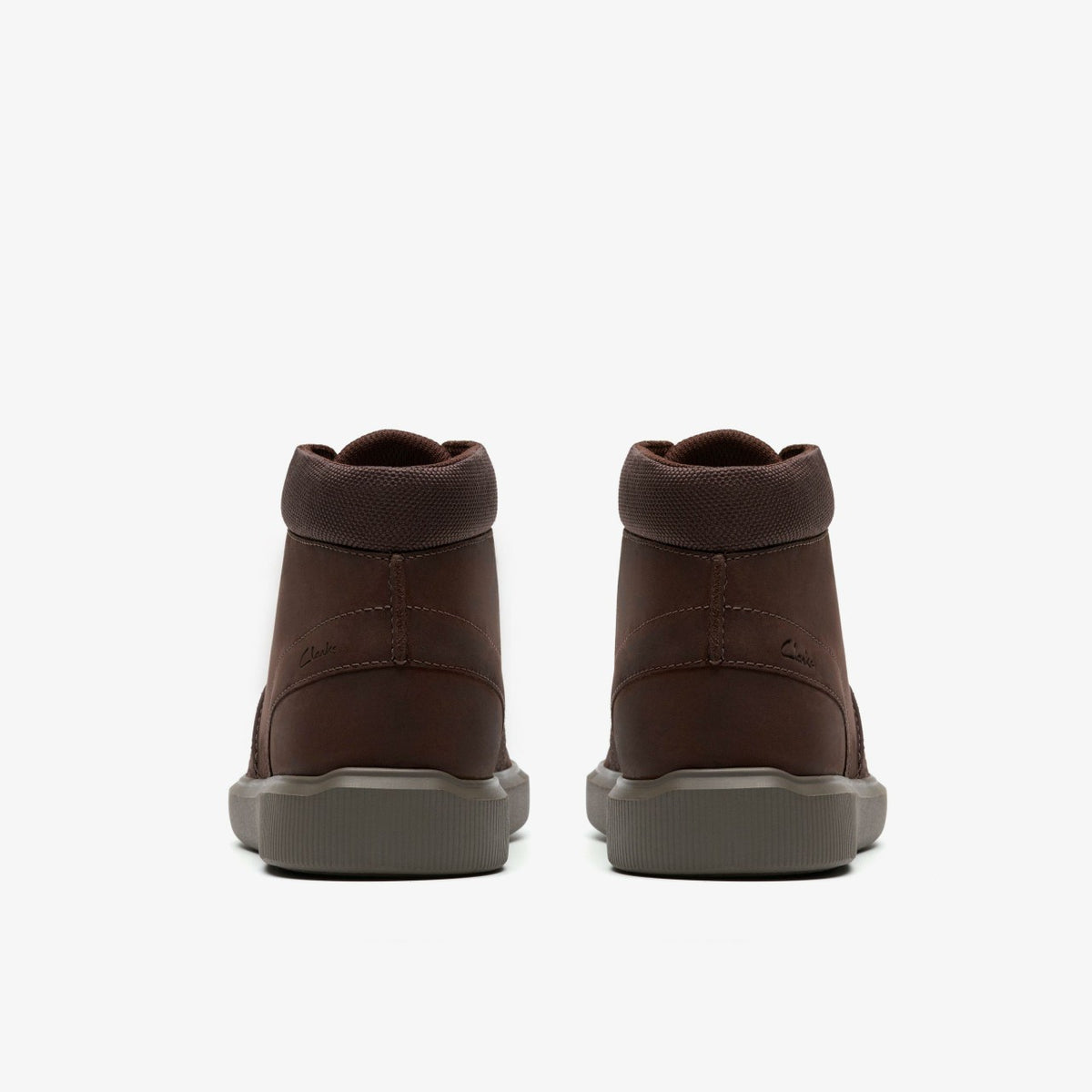 Clarks Recommended / Brodin Mid Dark Brown Leather