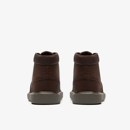 Clarks Recommended / Brodin Mid Dark Brown Leather
