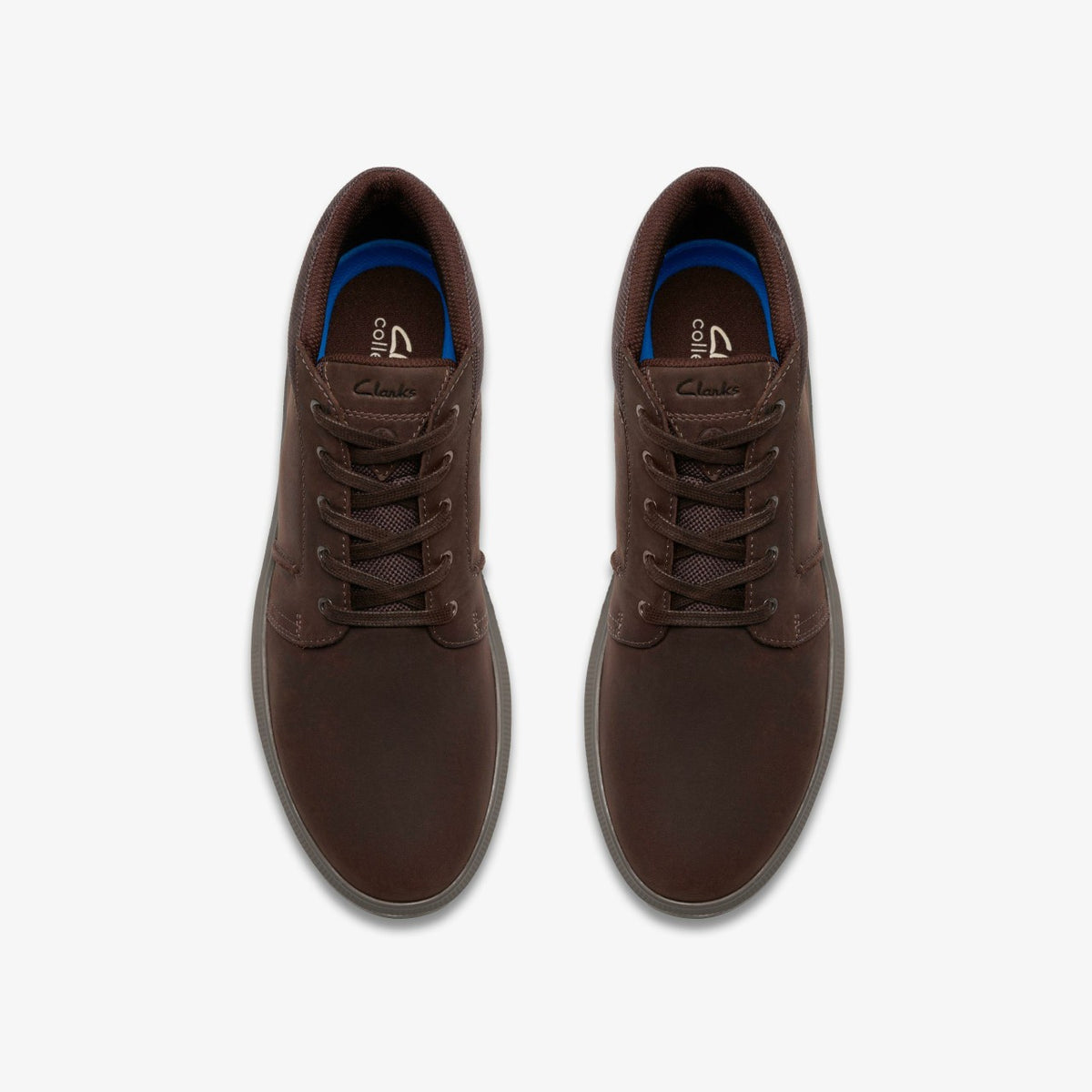 Clarks Recommended / Brodin Mid Dark Brown Leather