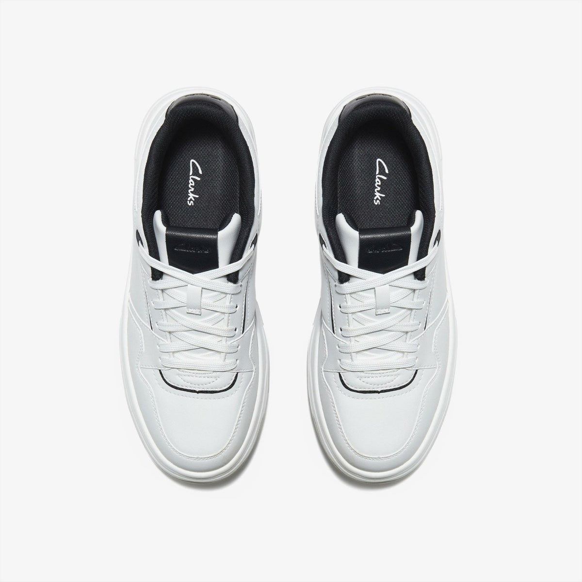 Clarks Essential / Elham Lace White Combination
