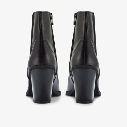 Clarks Best Seller / Kheda West Black Leather