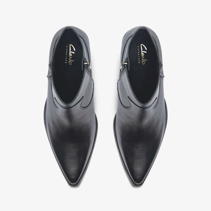 Clarks Best Seller / Kheda West Black Leather