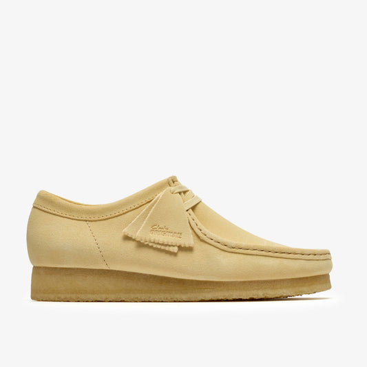 Clarks Exclusive / Wallabee Pale Yellow Suede