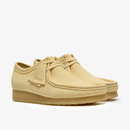 Clarks Exclusive / Wallabee Pale Yellow Suede