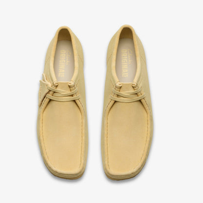 Clarks Exclusive / Wallabee Pale Yellow Suede