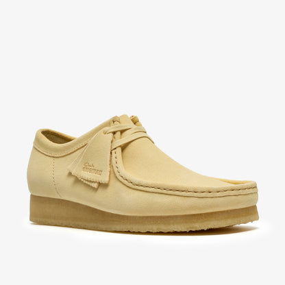 Clarks Exclusive / Wallabee Pale Yellow Suede