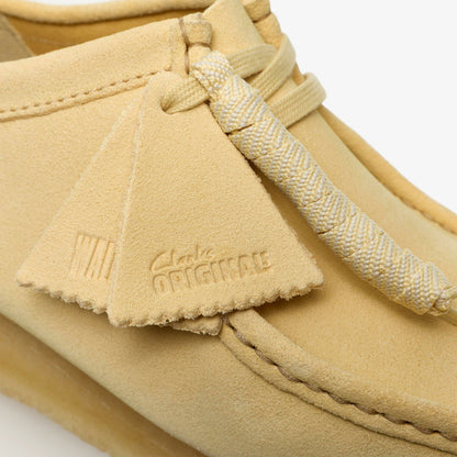 Clarks Exclusive / Wallabee Pale Yellow Suede