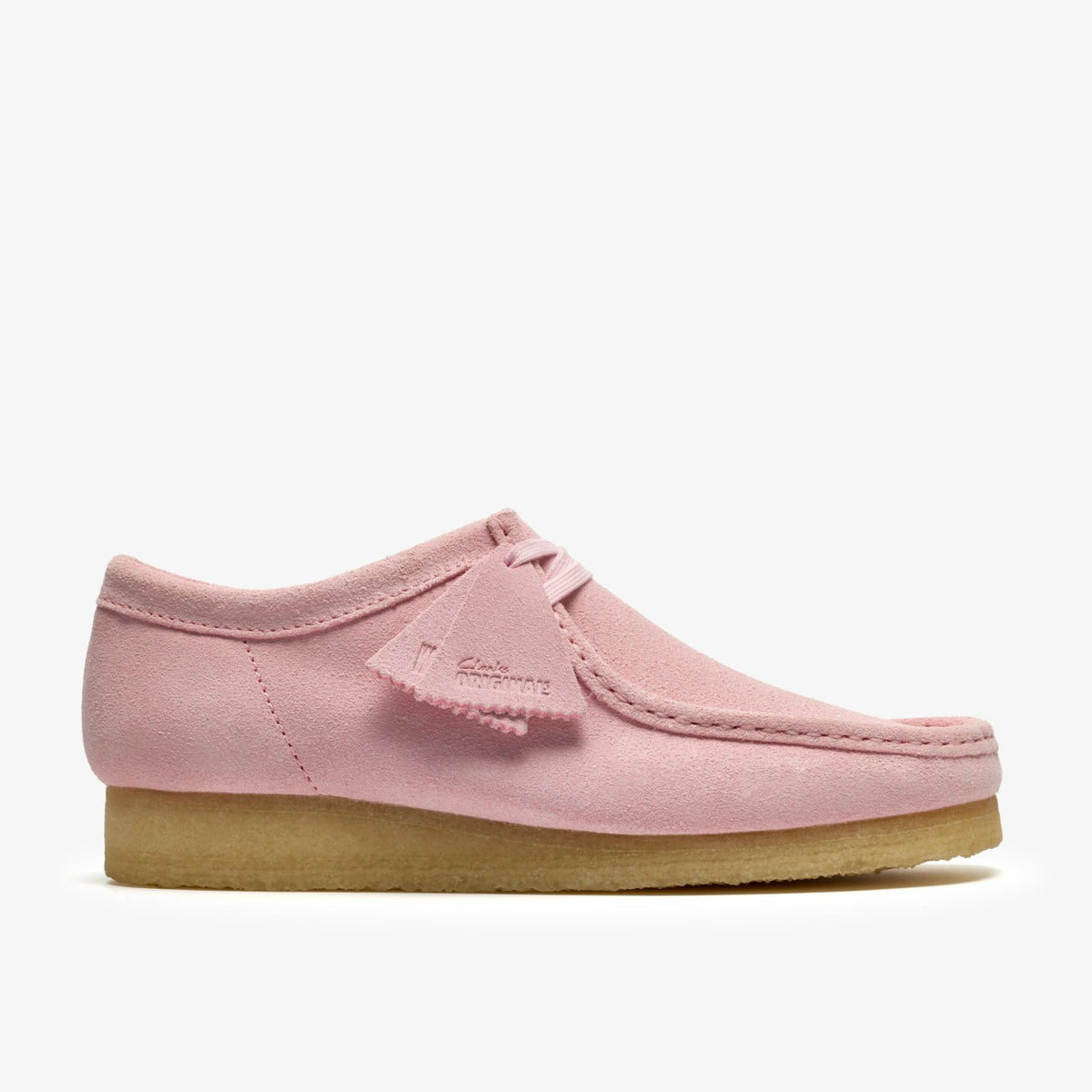 Clarks Essential / Wallabee Light Pink Suede