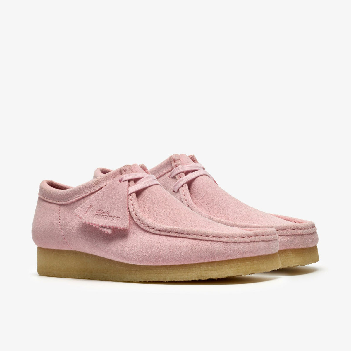 Clarks Essential / Wallabee Light Pink Suede