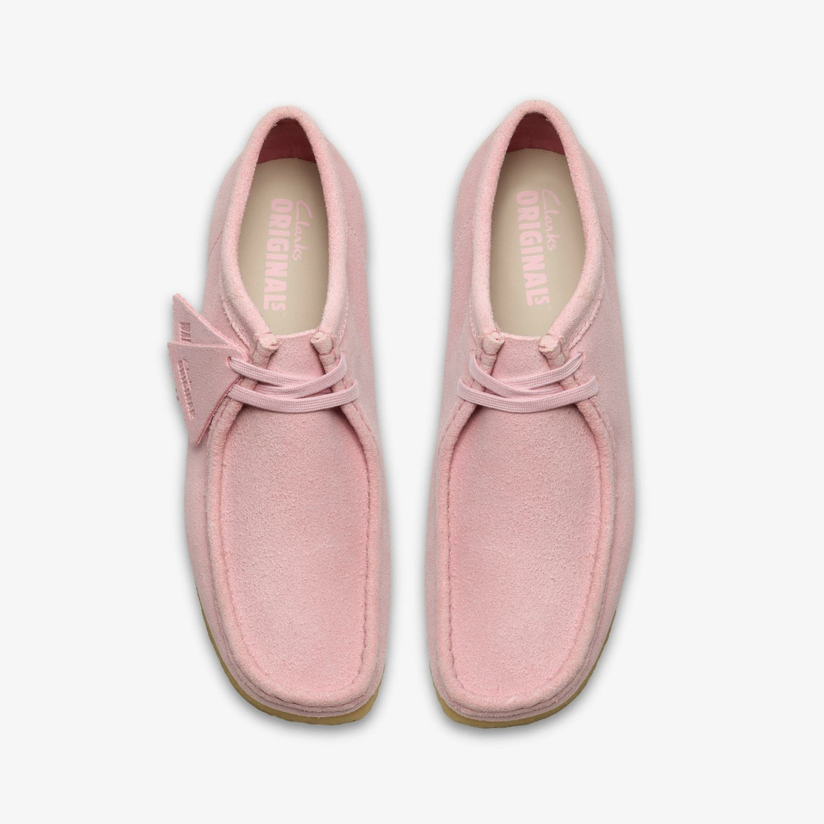 Clarks Essential / Wallabee Light Pink Suede