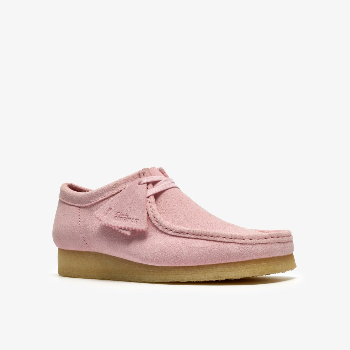 Clarks Essential / Wallabee Light Pink Suede