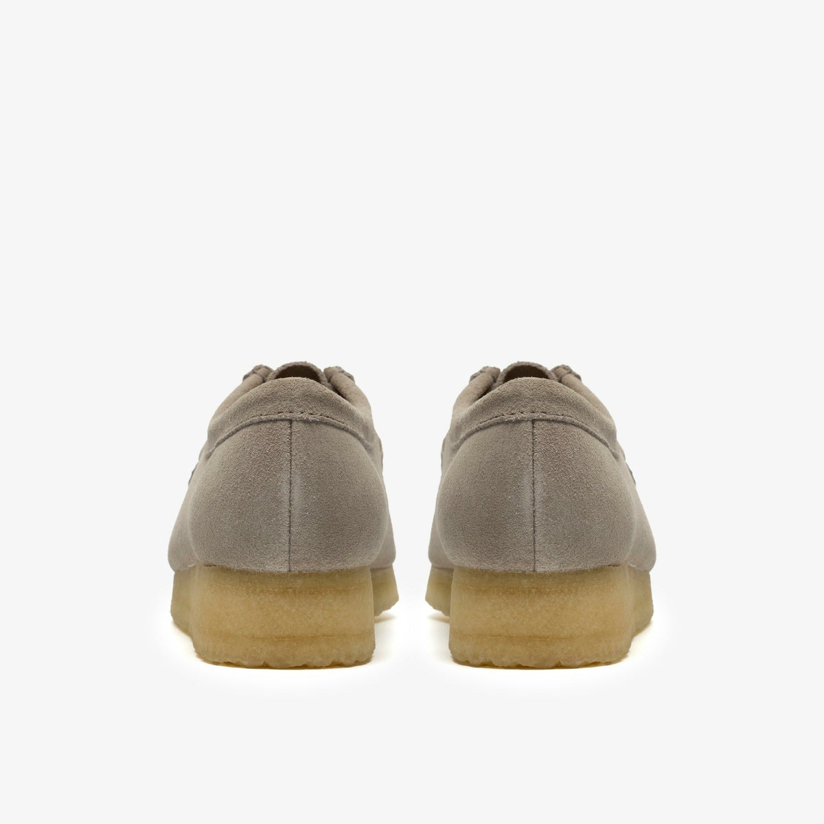 Clarks Sale / Wallabee Pale Grey Suede