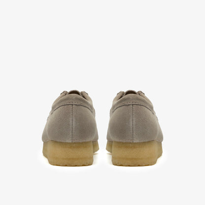 Clarks Sale / Wallabee Pale Grey Suede