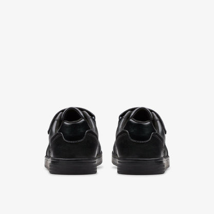 Clarks Trending / Disco Pace Kid Black Leather