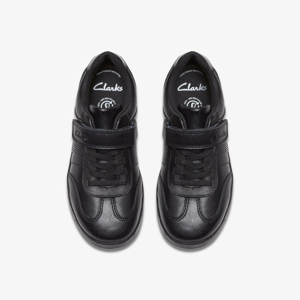 Clarks Trending / Disco Pace Kid Black Leather